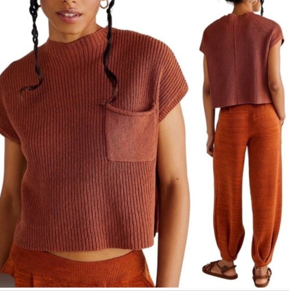 NWT Free People Freya Sweater Set. XS - Picture 4 of 14